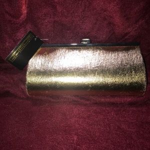 Women’s gold clutch - brand new